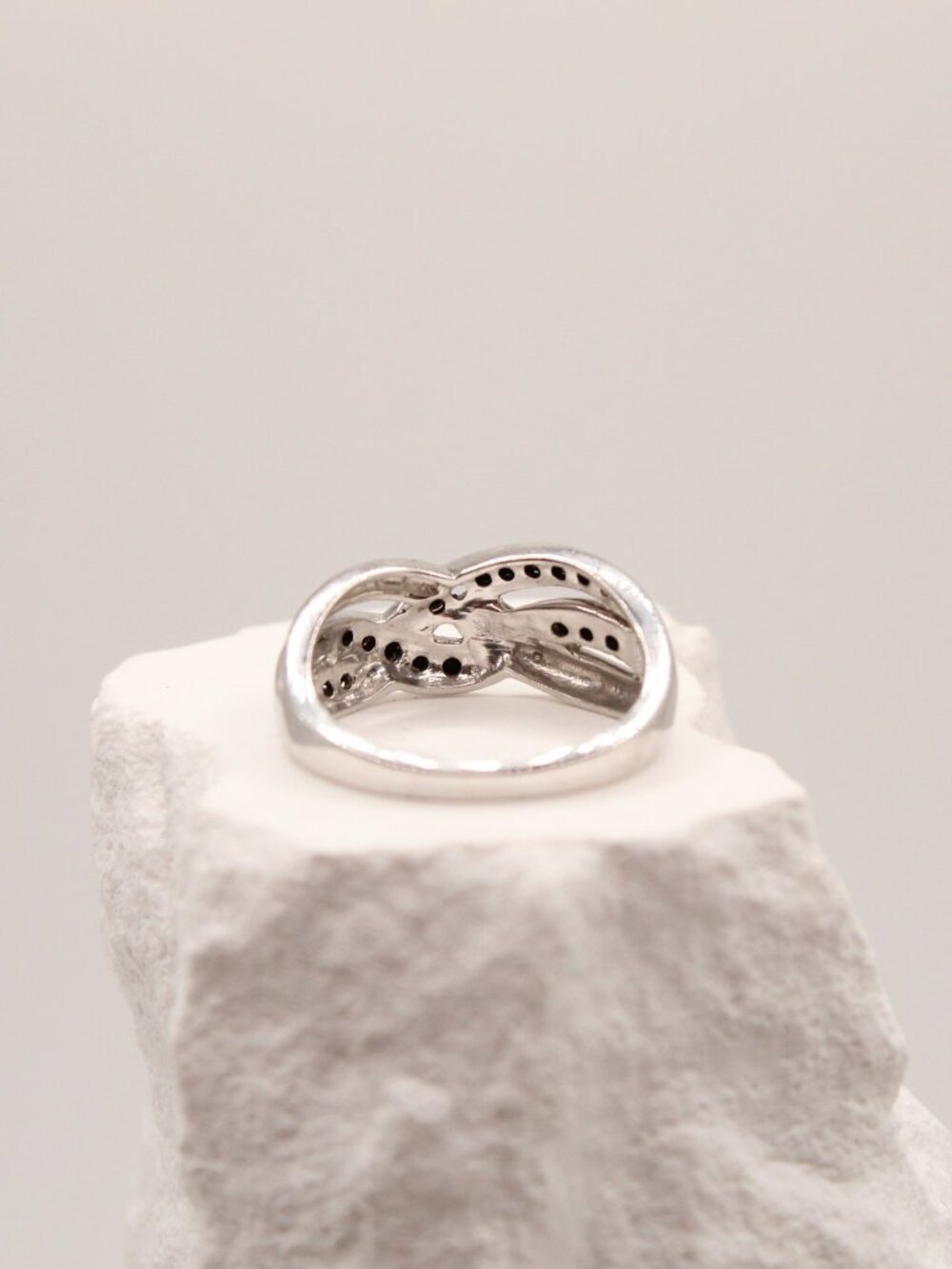 Infinity Silver Ring - Picture 5 of 5